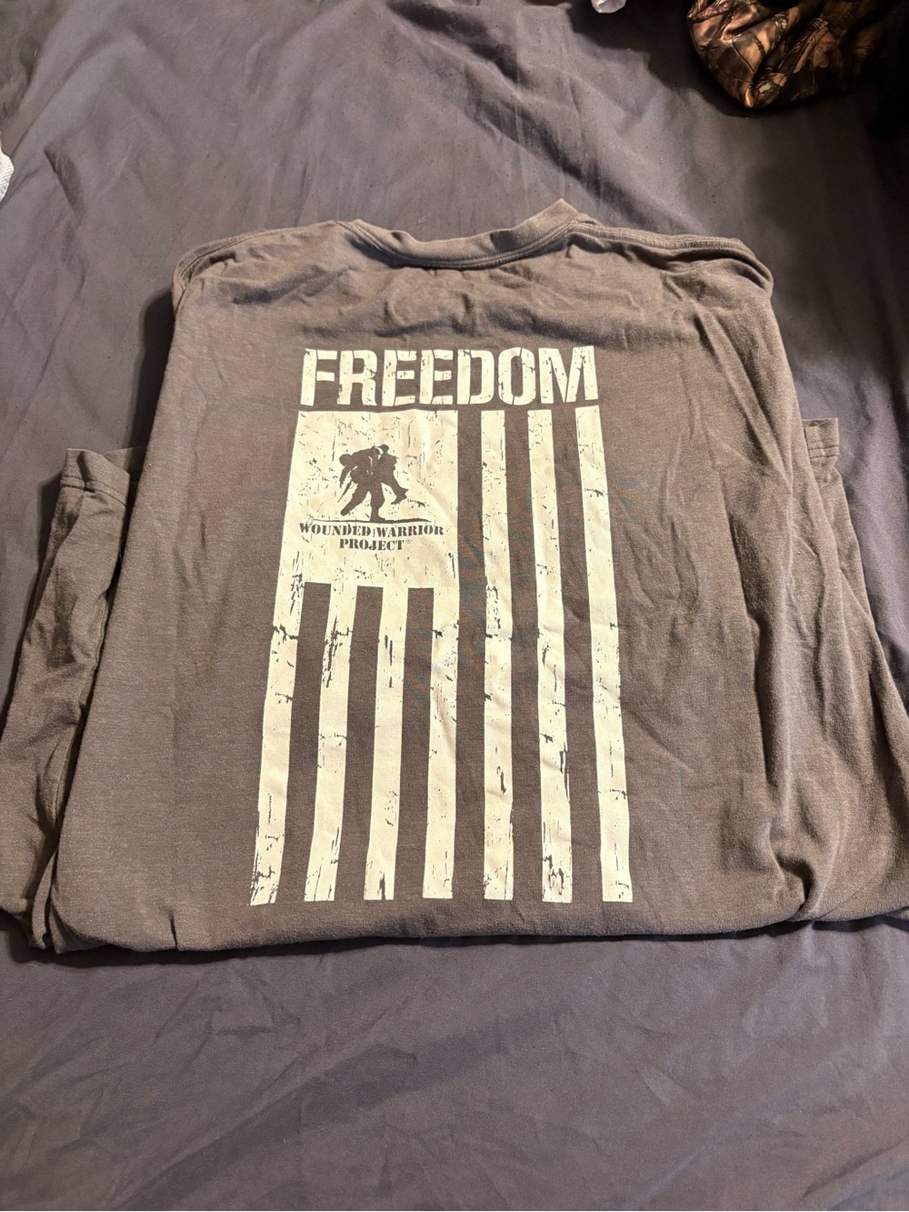 Under Armour Freedom Graphic Short Sleeve Tee - Gray